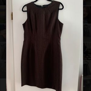 Women’s Tahari monochrome animal print dress